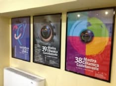 CASTELLAMONTE - La storia della ceramica nei manifesti della Mostra
