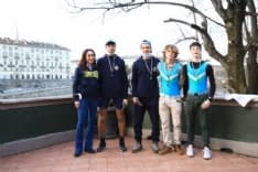 CANDIA - Alla «D'Inverno sul Po» pioggia di medaglie per gli atleti della Canottieri Candia - FOTO