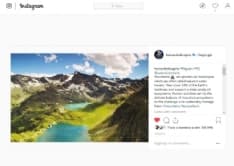 GRAN PARADISO - Leonardo Di Caprio posta una foto del Parco e ottiene più di 300 mila like