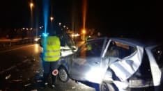 BRANDIZZO - Provoca un incidente e scappa: preso dalla polizia stradale