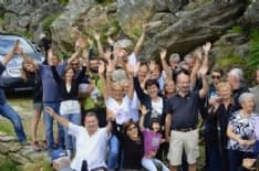 FRASSINETTO - In 200 al raduno dei Querio e degli amici della Val Verdassa - FOTO