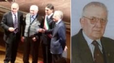 MONTANARO - L'Anpi e il paese in lacrime per il partigiano Eugenio Reffo