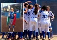 CASTELLAMONTE - Softball, Rebecca Sansalone trionfa con la Nazionale al trofeo «Massimo Romeo»