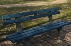 BOLLENGO - Una panchina blu per sensibilizzare sul tema dell'autismo