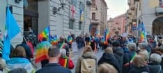 IVREA - Una manifestazione per la pace ad un anno dallo scoppio della guerra in Ucraina