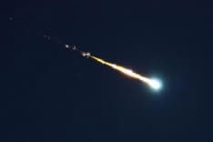 CANAVESE - UN METEORITE HA ILLUMINATO LA NOTTE