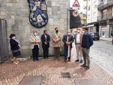 CASTELLAMONTE - Buongiorno Ceramica: inaugurata la nuova opera - FOTO