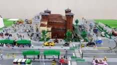 LEINI - Scorci di Torino ricostruiti con i mattoncini Lego - VIDEO