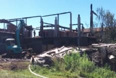 CASTELLAMONTE - Sette animali morti nell'incendio che ha devastato una cascina a Preparetto - VIDEO