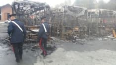 CIRIÈ - Preso il piromane dei bus: ha appiccato il rogo perché non lo facevano salire senza biglietto