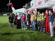 LEVONE - Inaugurata l'area di atterraggio per l'elisoccorso del 118 - FOTO e VIDEO