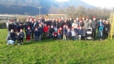 SALTO - Pieno successo per la «Passeggiata dei Babbi Natale» - FOTO