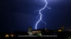 METEO CANAVESE - Pazza estate: domani altri temporali. Allerta meteo per frane e allagamenti