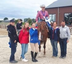 CUORGNE' - Alessandro Vicari campione europeo della specialità «Reining»
