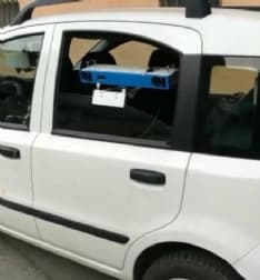 RIVAROLO CANAVESE - Autovelox nascosto nell'auto del Comune: attenzione ai limiti di velocità