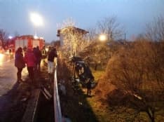 RIVAROLO - SCHIANTO ALLA CURVA DEL BOGO: DUE FERITI - FOTO E VIDEO