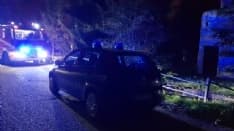 CASTELLAMONTE - Incendio «sospetto»: intervento dei pompieri