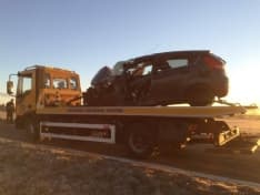 FAVRIA - Auto contro pullman Gtt: un ferito in ospedale