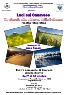 CUORGNE' - Le foto diventano una mostra con «Luci sul Canavese»
