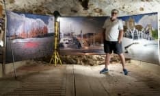 RUEGLIO - In lacrime per la scomparsa dell'artista e curatore Daniele D'Antonio