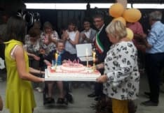 CASTELLAMONTE - Festa a Spineto per i 100 anni di Anna - FOTO