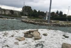 CUORGNE' - Un pene sulla rotonda: il sindaco cancella l'opera - FOTO