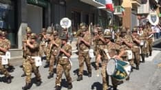 FORNO - Giornata speciale con la Fanfara della Taurinense - VIDEO