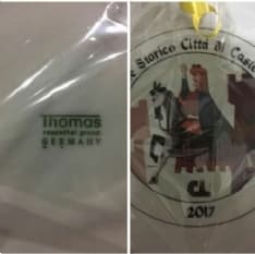 CASTELLAMONTE - Ceramica tedesca per il carnevale: polemica social