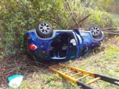 CORIO - Pensionato si schianta con l'auto a Vauda Canavese: ora è in prognosi riservata a Ciriè