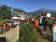 INCIDENTE FERROVIARIO VALPERGA - Il ferito al Cto in condizioni stabili. Indagini della polizia in corso - FOTO e VIDEO
