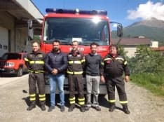 CUORGNE' - Camion riparato: ora i vigili del fuoco cercano volontari