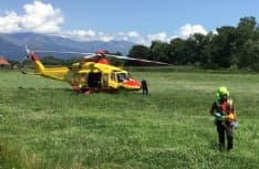 CIRIE' - Cade con la bicicletta, ciclista in prognosi riservata al Cto: è in pericolo di vita