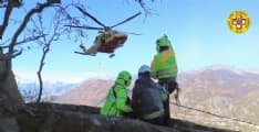 SOCCORSO ALPINO - Nel 2022 record di interventi sulle montagne di tutto il Piemonte - I DATI