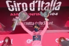 GIRO D'ITALIA - Il «Canavesano» Egan Bernal vince la tappa ed è la nuova maglia Rosa - FOTO