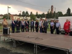 SAN MAURIZIO CANAVESE - Adesso l'elicottero del 118 può atterrare anche di notte