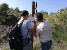 MONTI PELATI - Una nuova segnaletica per la riserva naturale - FOTO