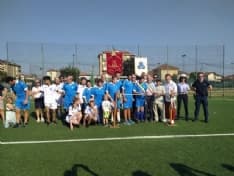 SAN MAURIZIO CANAVESE - Inaugurato il nuovo campo da calcio in sintetico