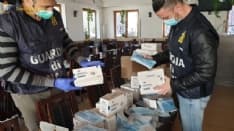 CORONAVIRUS - Un altro maxi sequestro di mascherine non autorizzate - VIDEO
