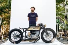 CANAVESE - La moto «Oracolo» di Eugenio Vezzetti sbanca il Deus Bike Build Off 2016
