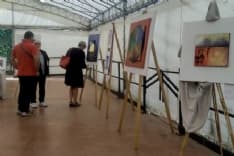 CUORGNE' - Centro Incontro Anziani a braccetto con l'arte: un successo la mostra di «Ober»