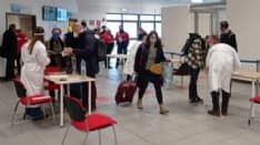 CASELLE - Potenziati i controlli sanitari sui passeggeri dell'aeroporto: il 5% non in regola è finito in isolamento