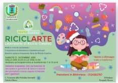 CASTELLAMONTE - In biblioteca i materiali di riciclo diventano regali