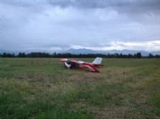 CALUSO - PRECIPITA AEREO ULTRALEGGERO: PILOTA E PASSEGGERO GRAVEMENTE FERITI