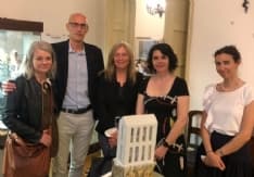 CASTELLAMONTE - Sandra Baruzzi premiata al CoffeeBreak.Museum