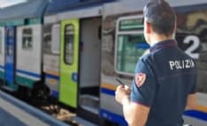RIVAROLO CANAVESE - Controlli della polizia ferroviaria in stazione
