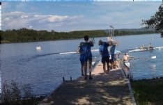 CANDIA CANAVESE - Poca acqua nel lago, saltano le gare di canottaggio per gli atleti disabili