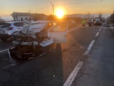 SALASSA - Un altro incidente sulla 460: ragazzo ferito in ospedale. Caos e lunghe code - FOTO