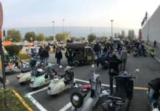 CANAVESE - Grande partecipazione al raduno promosso dal Vespa Club Ivrea - FOTO