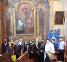 RIVAROLO CANAVESE - Inaugurato il restauro del dipinto «Madonna delle Grazie» nella Chiesa di San Rocco