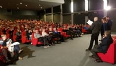 CUORGNE' - Sala gremita per celebrare cento anni di cinema in Canavese: un successo per «Cinematografica Perona» - FOTO e VIDEO